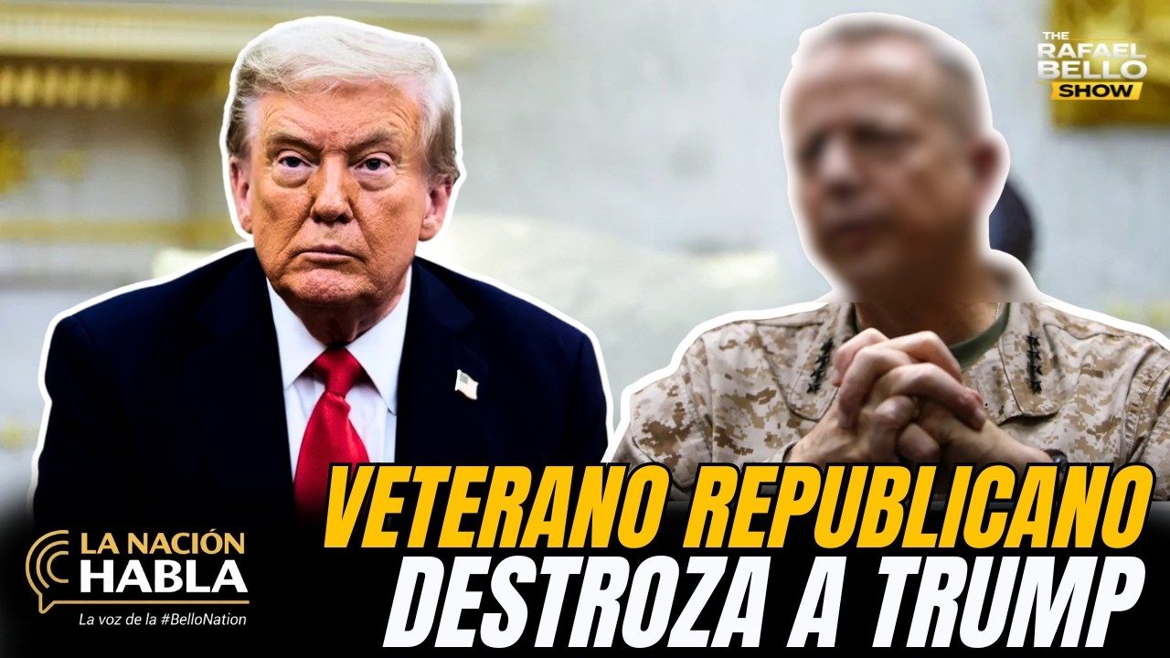 Veterano Republicano DESTROZA A TRUMP por guerra con Irán