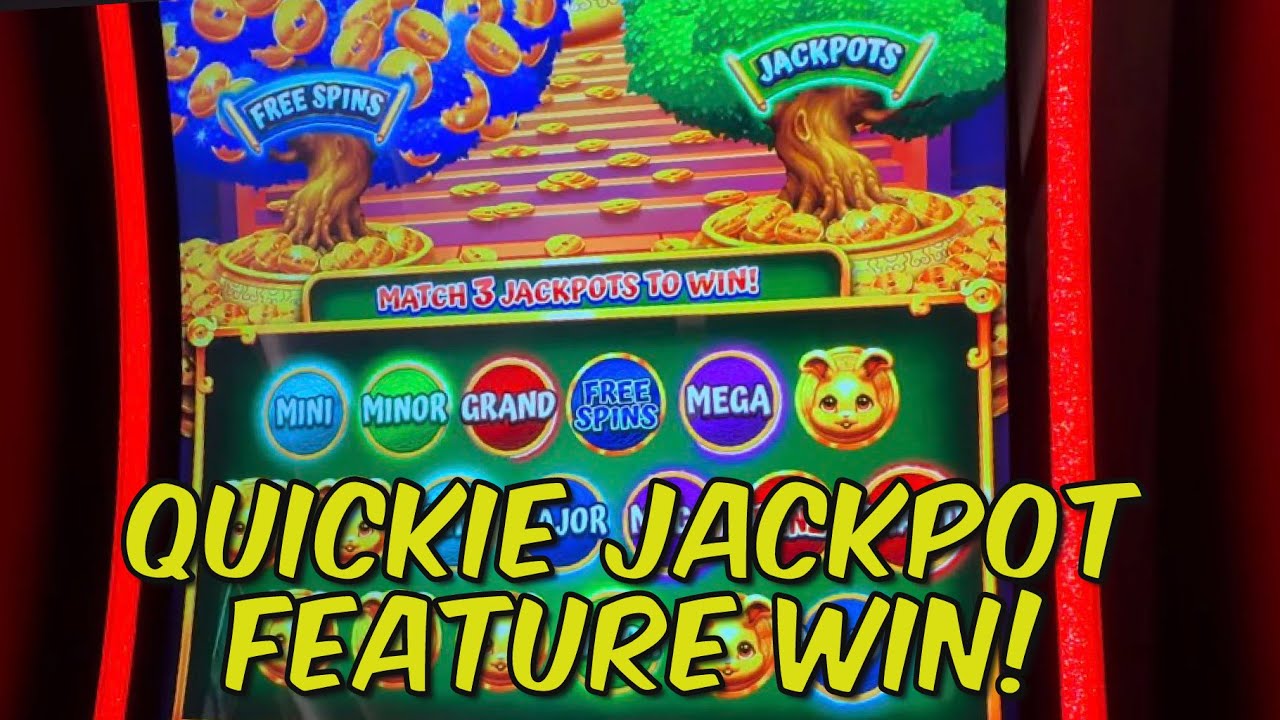 Quickie Jackpot Feature Win on High Limit Fortune Frenzy! - YouTube