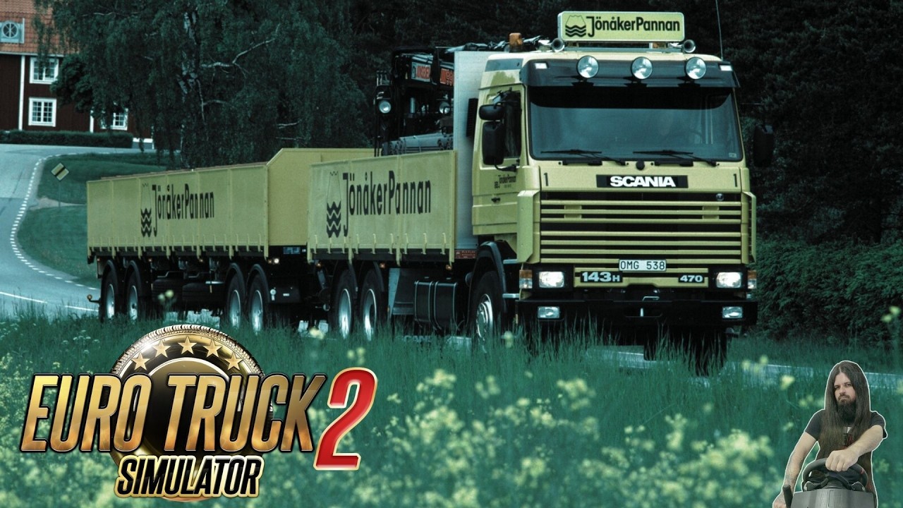 Euro / Asia Deliveries + Scania 143H V8 - EuroTruck Simulator 2 1.58