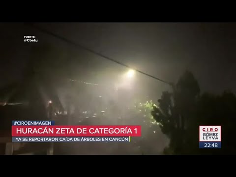 Video: Zasiahol Cancún hurikán zeta?