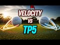Titleist Velocity vs TaylorMade TP5 | Distance &amp; Spin Test