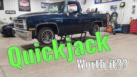 Quickjack BL-7000TLX - Portable Lift Setup and First Impression