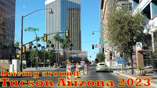 Driving around Tucson Arizona 2023