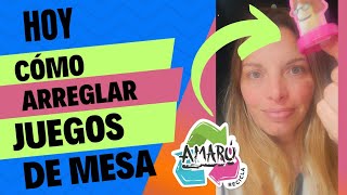 COMO ARREGLAR FICHAS DE JUEGOS DE MESA