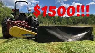 Did my $1500 disc mower make the cut??? New holland HM235 disc mower