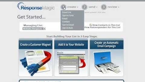 How to create squeeze page in Response Magic