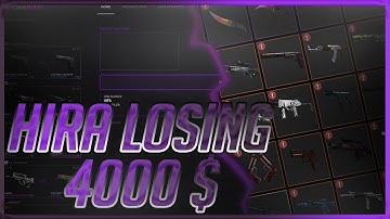 Hira losing 4000$ on csgogem! Stream Highlights #1