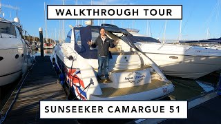 Sunseeker Camargue 51 - Walkthrough Tour - A true classic, a perfect choice for luxury cruising! screenshot 1