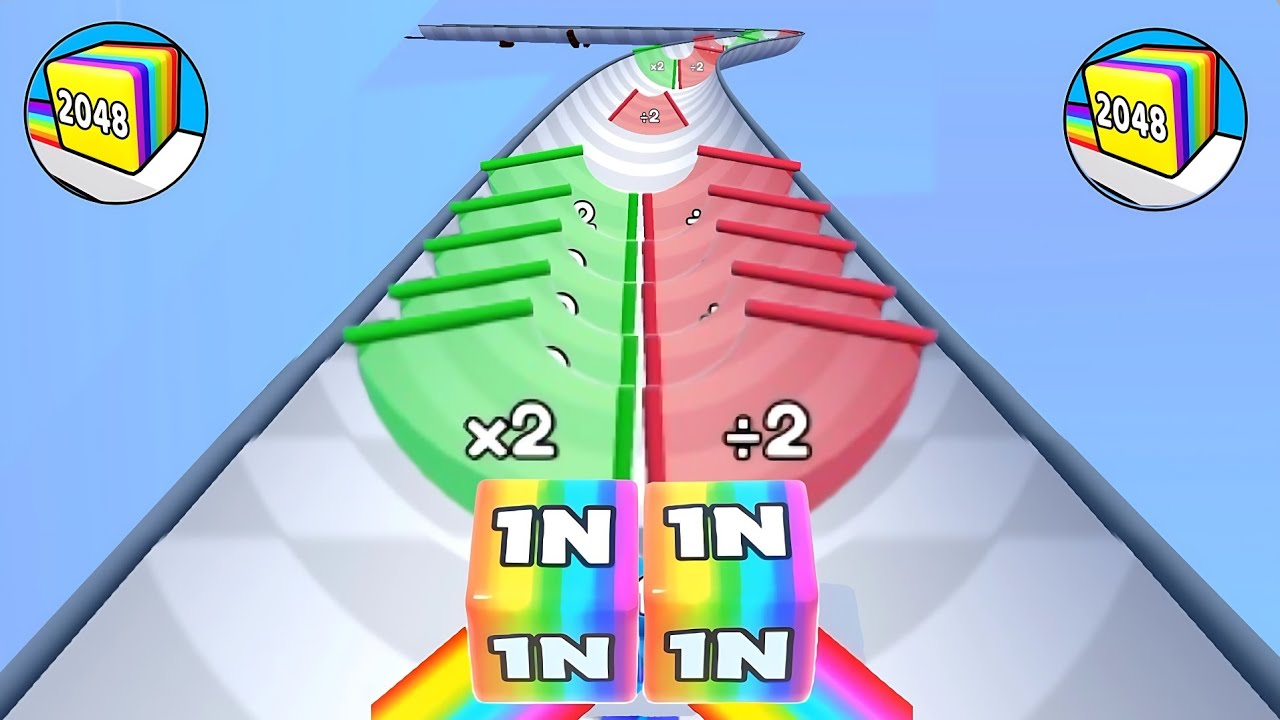 JELLY RUN 2048 cubes runner 🆚 join number run 2048 ball gameplay part 27