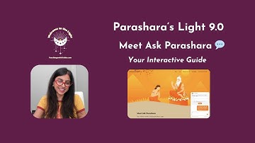 Meet Ask Parashara 💬 Your Interactive AI Guide to Parashara