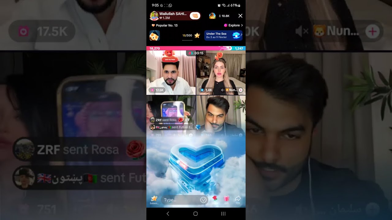 waliullah new tiktok live Feb 03 2025