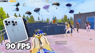 NEW REAL KING OF LIVIK with 90Fps iPhone 13 Pro Max🔥Pubg Mobile