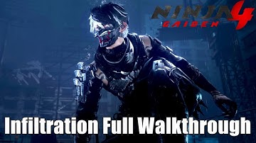Ninja Gaiden 4 - Chapter 11 Infiltration Full Walkthrough