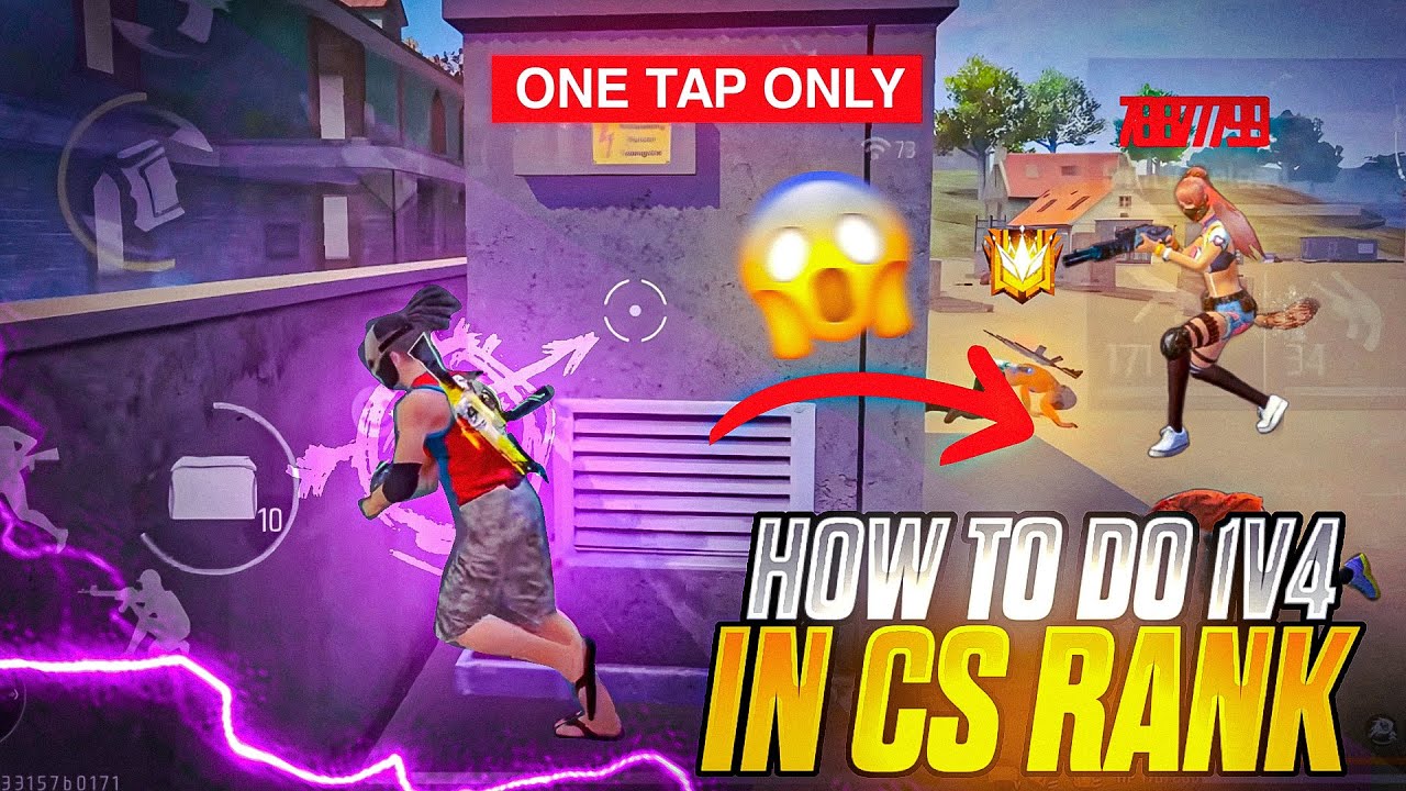 120 ⭐️ Cs Rank 1v4 Tips & Tricks 🔥 One Tap One Tap 😗 - YouTube