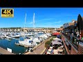 4K Port Solent - Portsmouth England - Port Solent online - Harbor with yachts