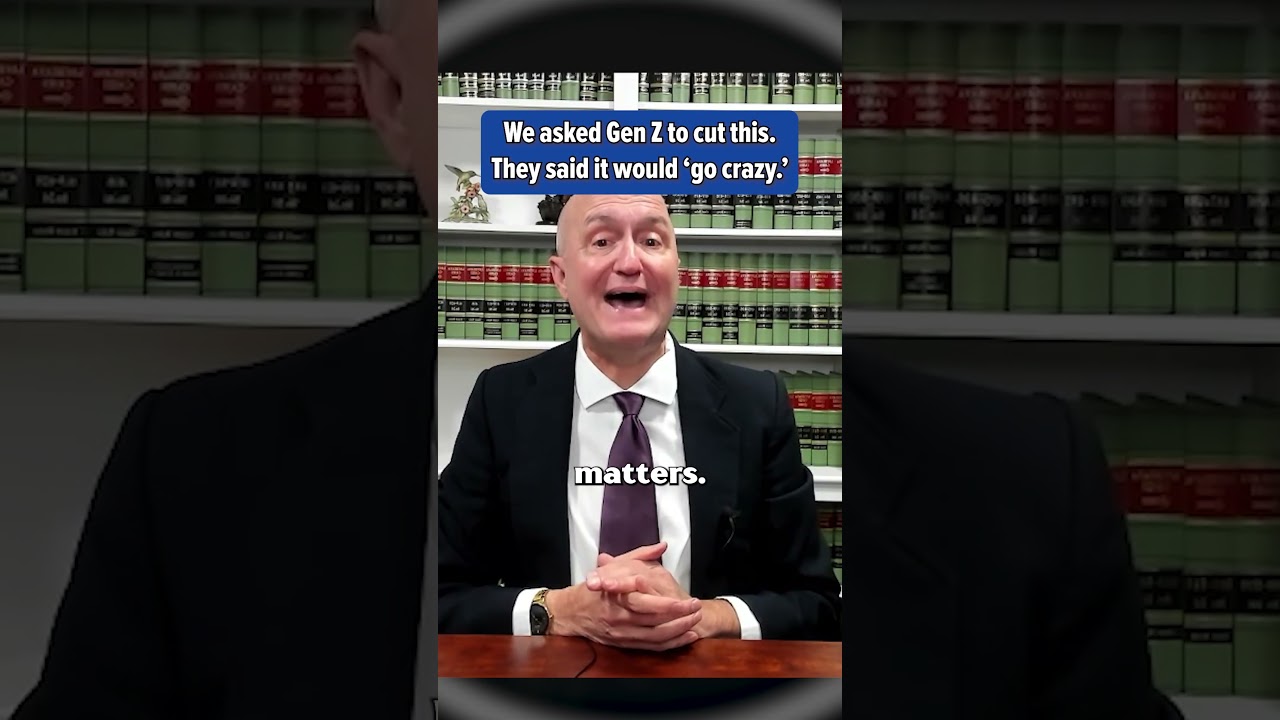 A Very Serious Estate Planning Video (Ruined by Gen Z) #shorts