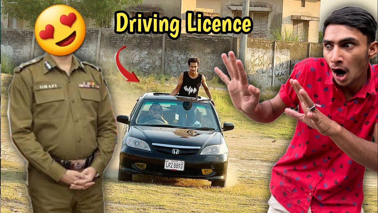 Ab Police Nhi Pakri Gi Hum Ko Or Car First Time Drive Ki