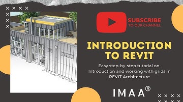 Introduction and Create Modify Grids - Revit Architecture Tutorial