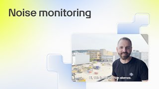 Noise monitoring solution in the akenza office screenshot 5