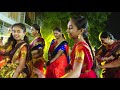 Traditional bathukamma celebrations