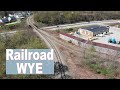 Railroad WYE with 3 customers. COOL TRACK PLAN IDEAS and sweet footage!