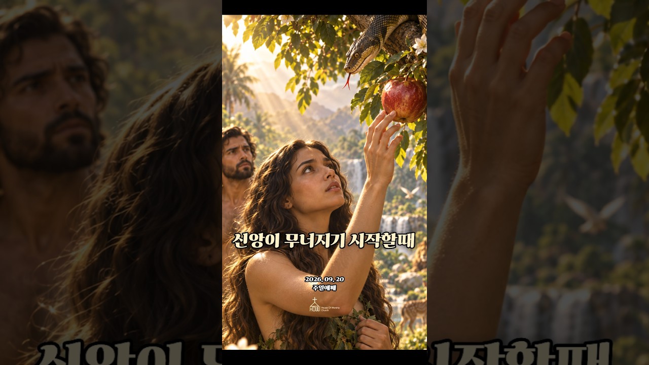 신앙이 무너지기 시작할때