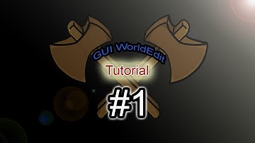 GUI Worldedit Tutorials Part 1 - Basic commands