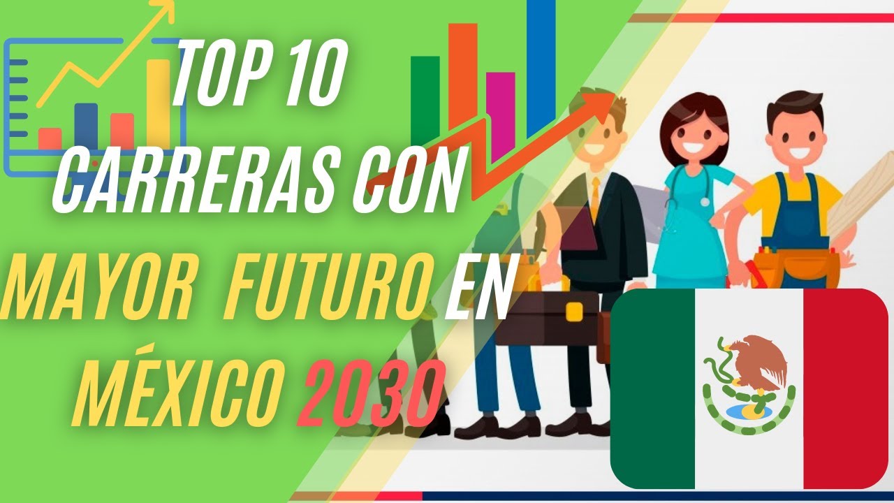 Top 10 Carreras con MEJOR futuro en México para el 2030 - YouTube