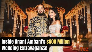 Inside Anant Ambani's $600M Wedding Extravaganza! Wealth