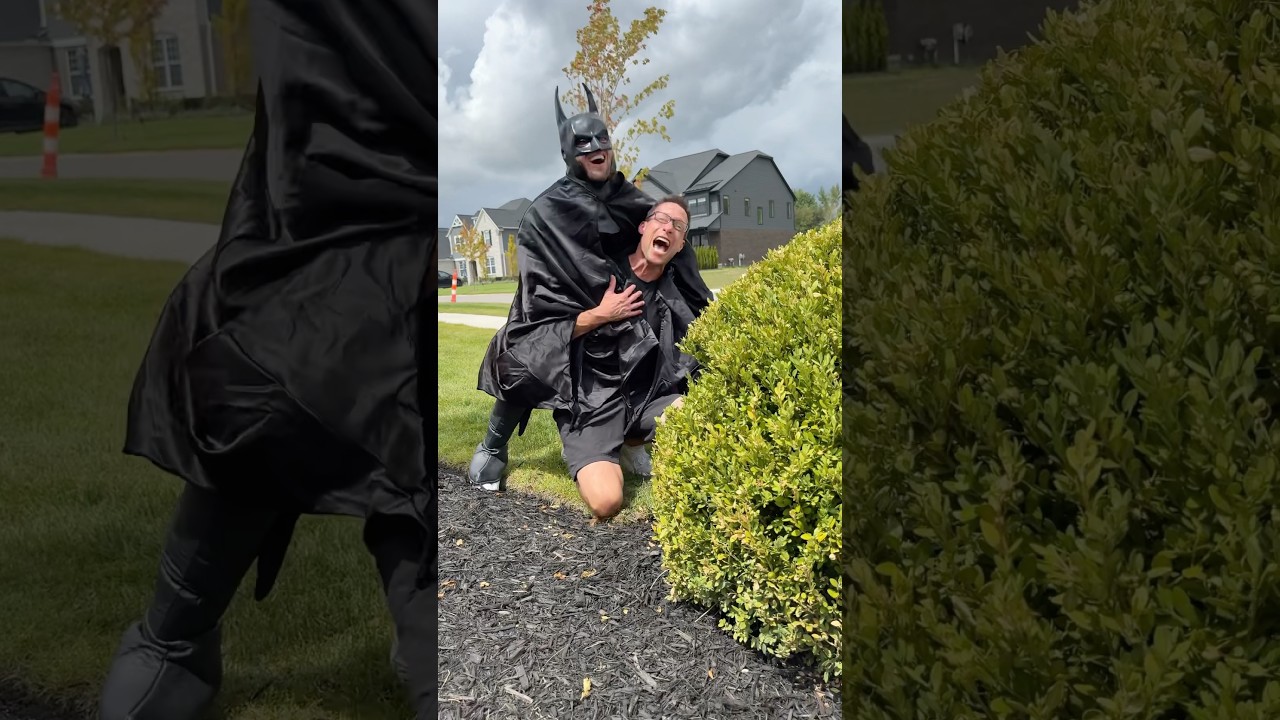 BATMAN BEAT UP MY DAD 