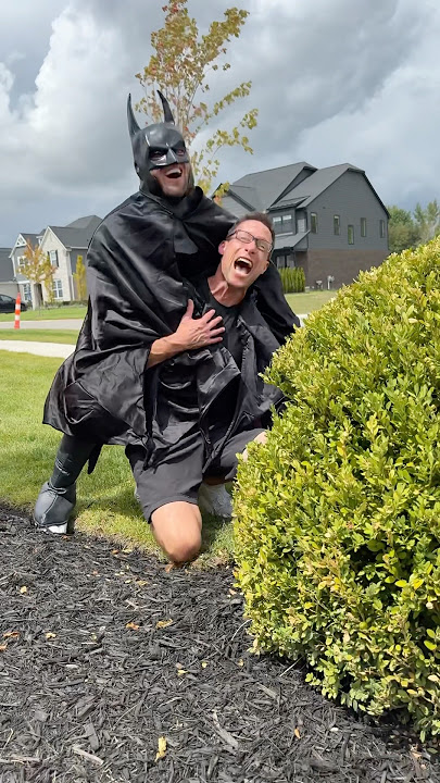 BATMAN BEAT UP MY DAD #shorts