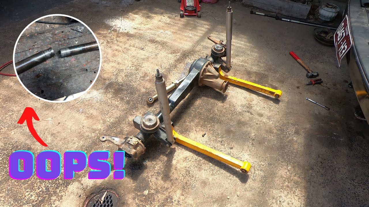 Assessing The Damage // solid axle swap run down