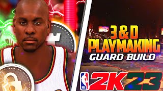 *RARE ARCHETYPE* 6'6 PLAYMAKING 3 & D POINT PG BUILD W/ 99 STEAL & 99 DEFENSE + 80 THREE | NBA 2K23