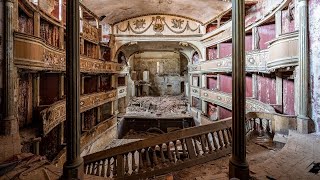 Abandoned 19th Century Theater ~ Giacomo Puccini Performed Here!