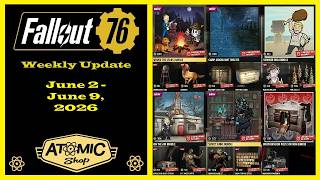 New Atomic Shop Weekly Update From June 2 To June 9, 2026 - Fallout 76 Atomic Shop Weekly Update