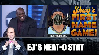 Shaq's First Name Game | EJ's NeatO Stat