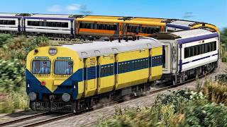 Indian Railways: MEMU-Vande Bharat Hybrid Train Journey in Railworks - Indian Train Simulator 2026 screenshot 4