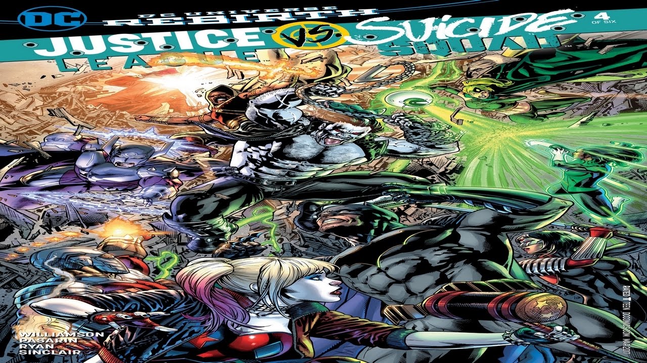 DC UNIVERSE REBIRTH JUSTICE LEAGUE vs SUICIDE SQUAD # 4 (of6) [ENG ...
