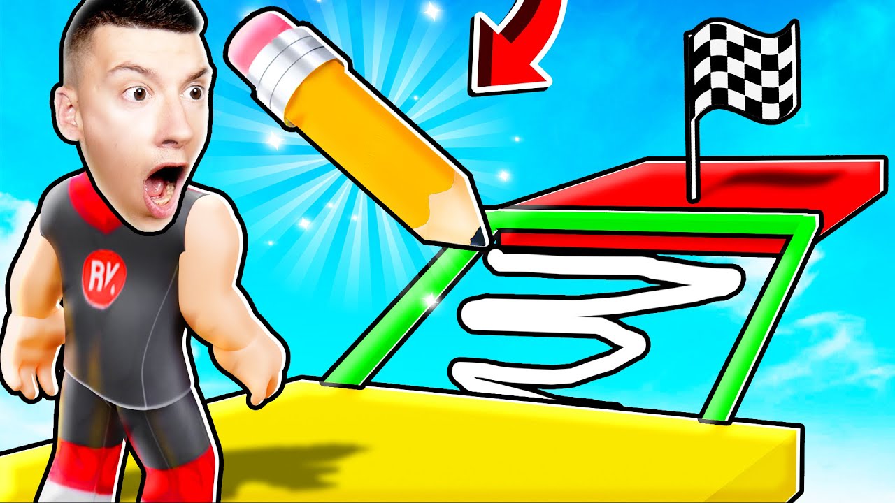 DESSINE le OBBY pour GAGNER Dans ROBLOX !