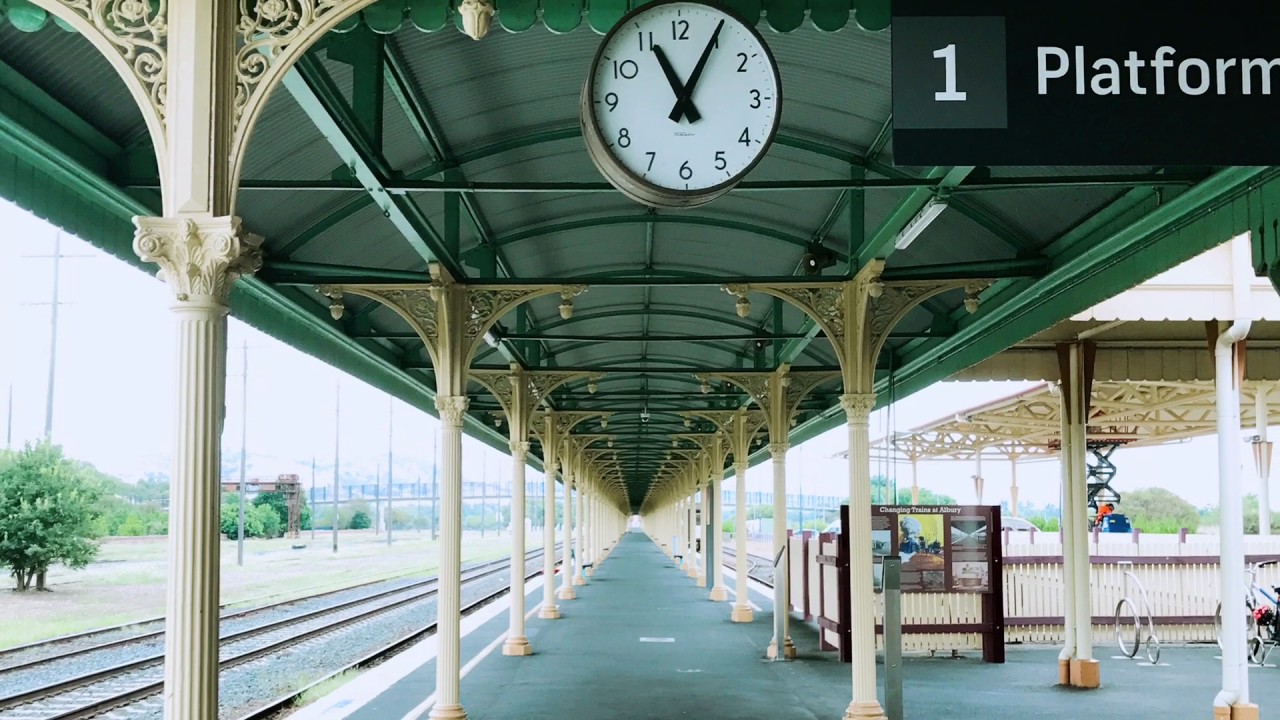 Albury train station 奧爾伯里火車站 YouTube Albury train station 奧爾伯里火車站 YouTube