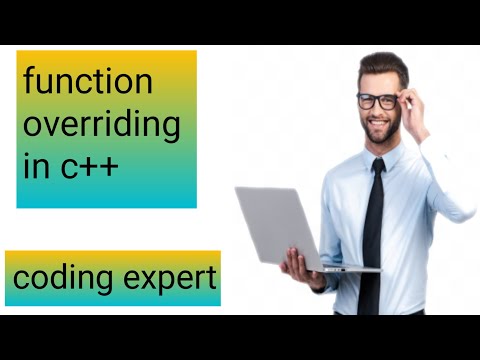function overriding in c++||c++ tutorial for beginners