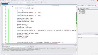 010 Data Types and Variables   Part 3