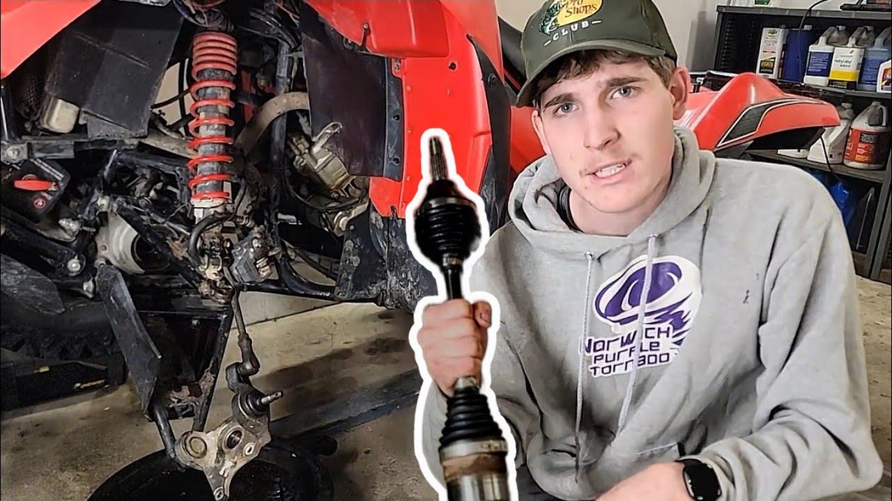 How to Replace an ATV/UTV CV Axle Boot - YouTube