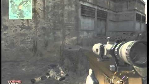 Modern Warfare 3 quick scope 1v1