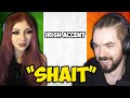 jacksepticeye and minx speaking with Irish accent in front of everybody on rust!!