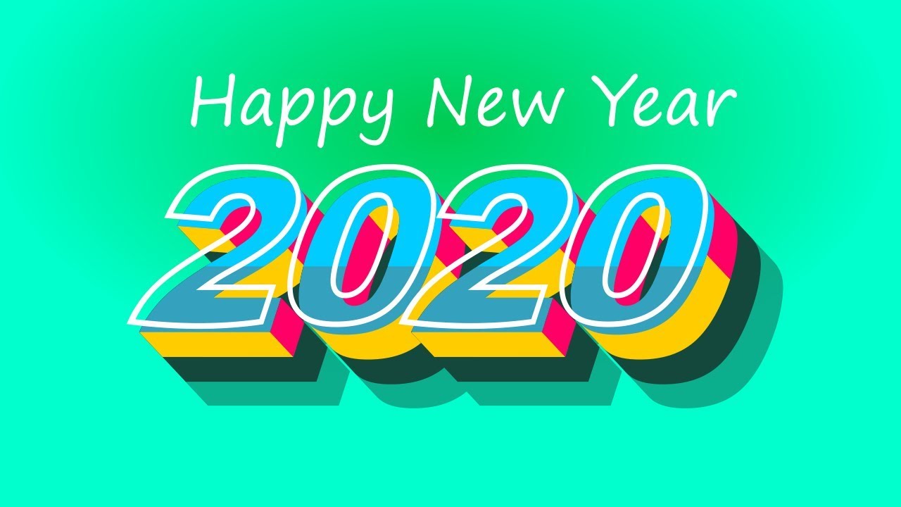 2020 Text Style In Inkscape Youtube Text Style Happy New Year 2020 Graphic Design Studios