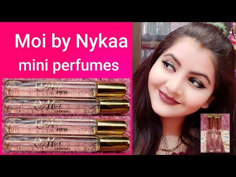 Moi By Nykaa Travel Spray Perfume Bisous & Raison D'Etre review |affordable mini perfume | RARA |