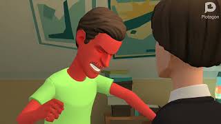 Mr Bean Grounds Clic Caliou Destroys His Room Grounded