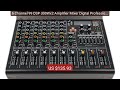 6 Channel 99 DSP 300Wx2 Amplifier Mixer Digital Professional Power... — Best Deal 2026 | Shop Now!