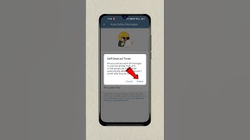 How To Enable Auto-Delete Messages On Telegram #shorts